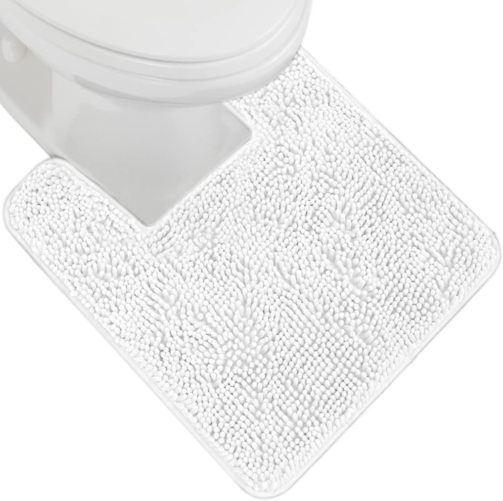 GORILLA GRIP Bath Rug Mat 36x24, Soft Absorbent Chenille, Quick Dry Microfiber Mats, Rubber Backing Washable Shower Floor Rugs, Bathmat Runner, US Designed Bathroom Home Decor Accessories Sage Green