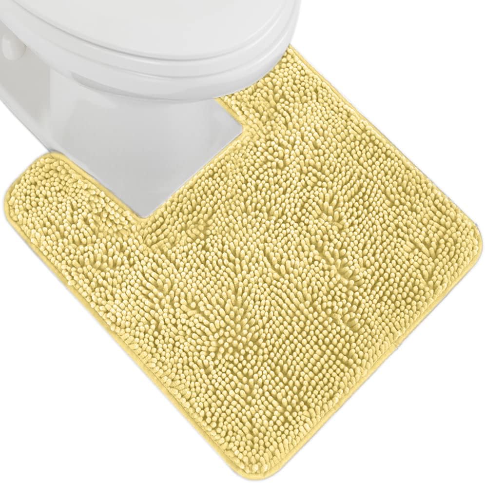 GORILLA GRIP Bath Rug Mat 36x24, Soft Absorbent Chenille, Quick Dry Microfiber Mats, Rubber Backing Washable Shower Floor Rugs, Bathmat Runner, US Designed Bathroom Home Decor Accessories Sage Green